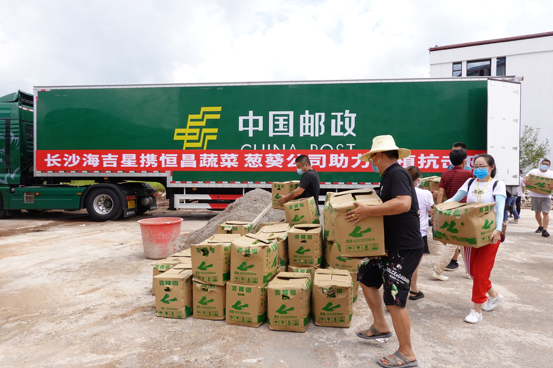 千里送爱心 长沙马王堆农产品股份向桑植县捐赠80余吨蔬菜，助力物资供销